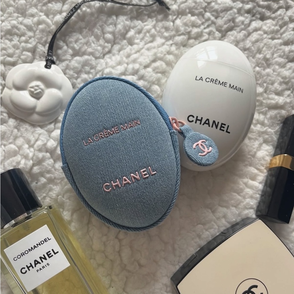 Chanel 2026 DENIM LA CRÈME MAIN Hand and Nail Cream lotion LIMITED EDITION NEW! - Picture 3 of 4